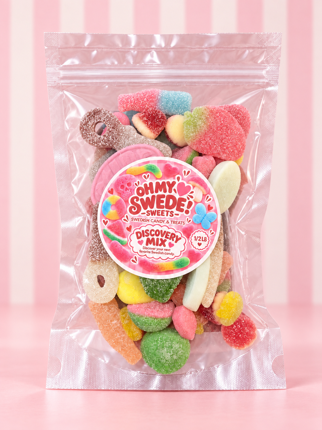 Swedish Candy Discovery Mix (½ lb) | Oh My Swede Sweets